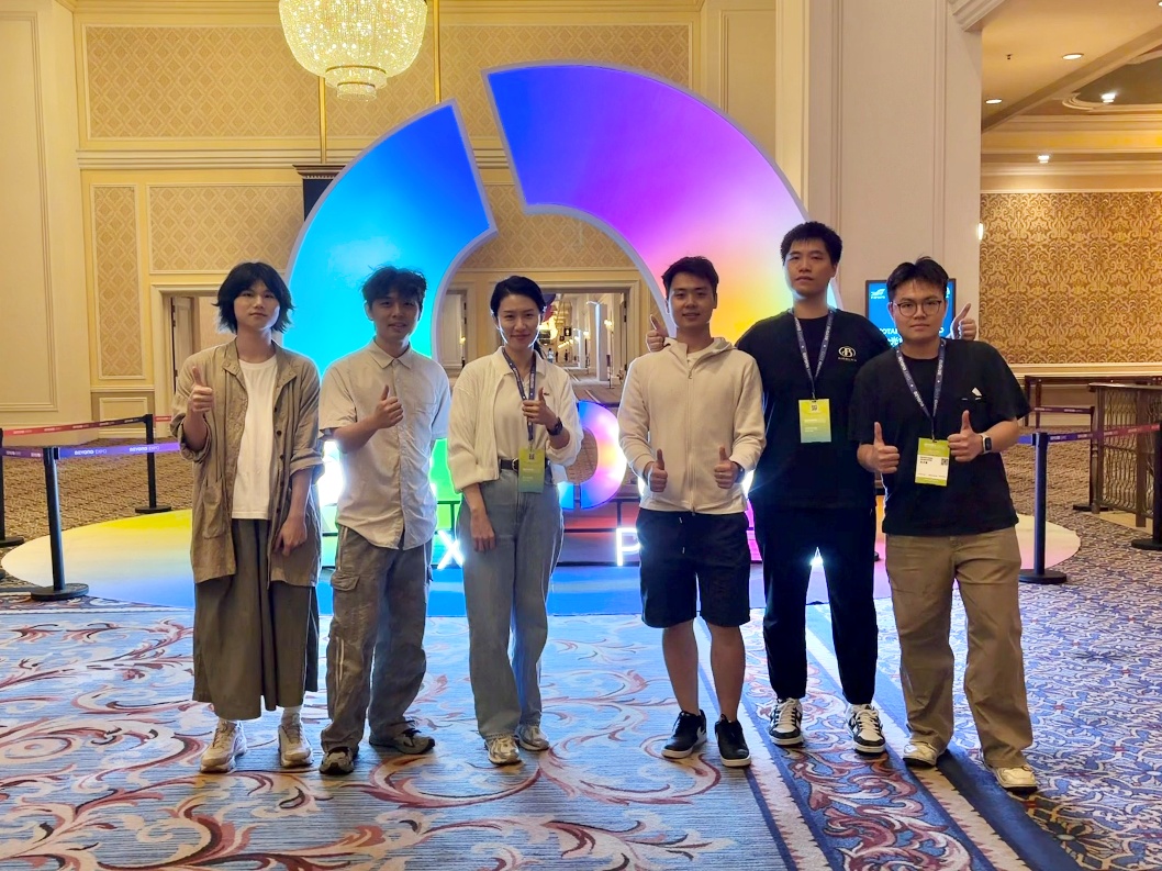 IMCL student team and Yue Sun at BEYOND Hack Day 2026
